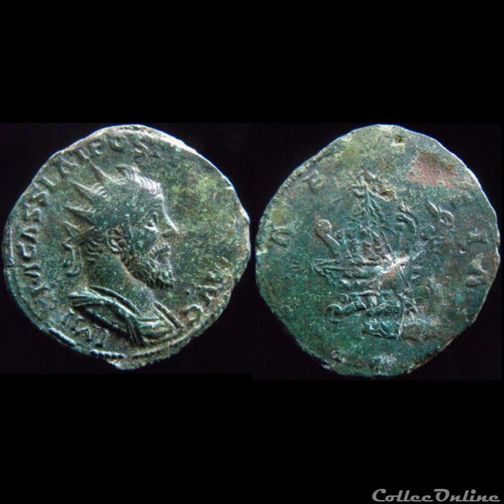 Postume - LAETITIA AVG monnaies antiques romaines imperiales republicaines postume laetitia avg