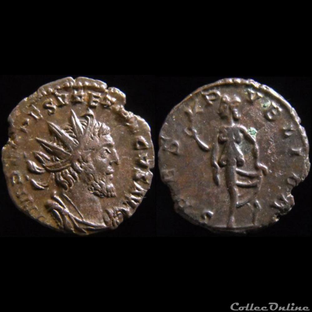 Trèves - 2e Emission - (fin 271) - SPES PVBLICA monnaie antique romaine treves 2e emission fin 271 spes pvblica