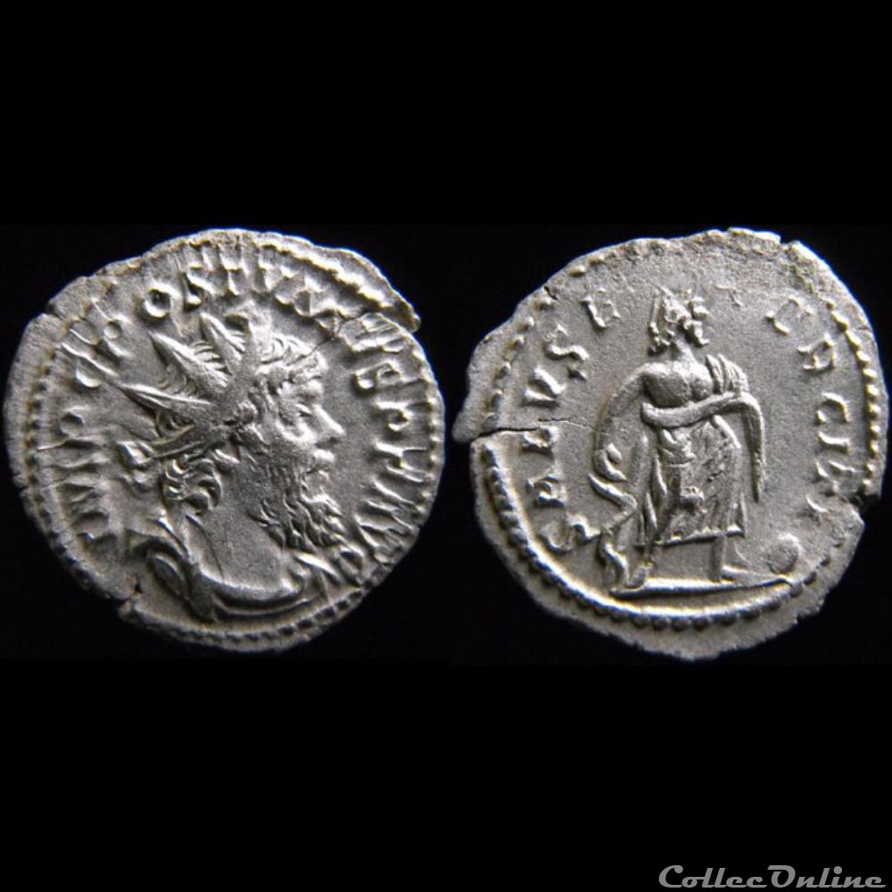 monnaies antiques romaines imperiales et republicaines postume salvs exerciti