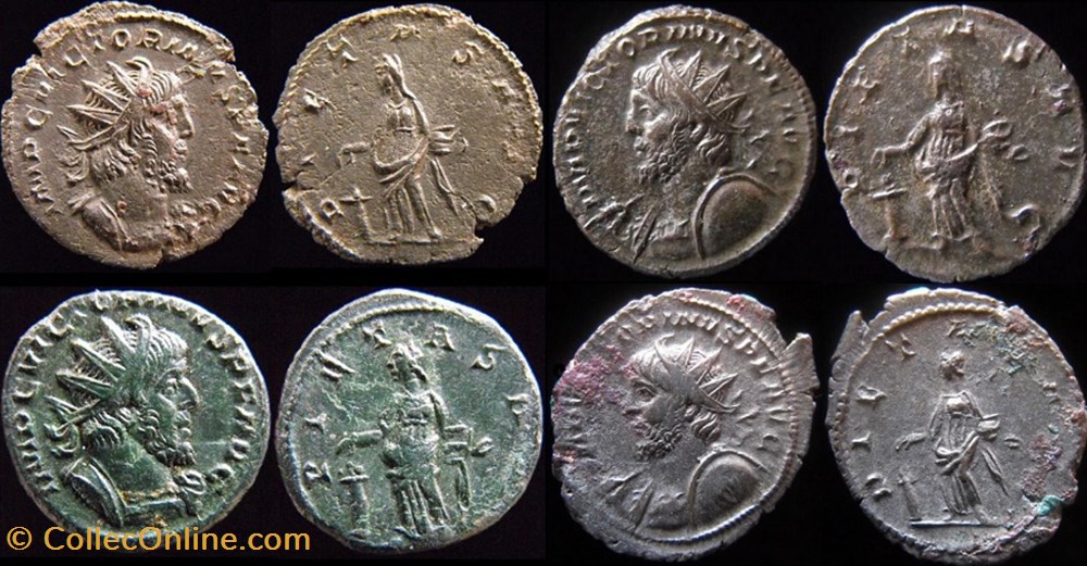 monnaies antiquite av jc ap romaines republicaines imperiales cologne les 4 pietas les variantes diadamees et voilees