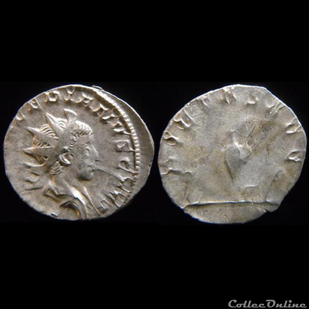Salonin - PIETAS AVG monnaie antique romaine salonin pietas avg