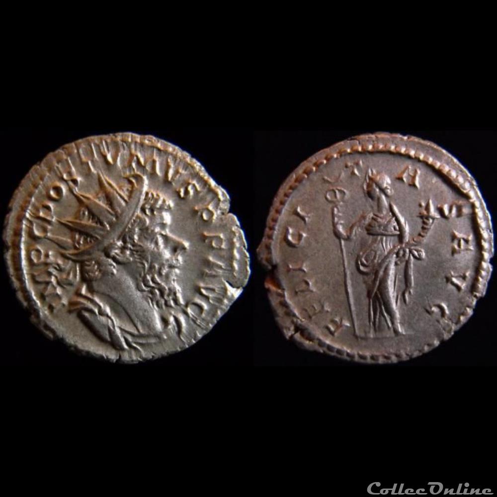 monnaies antiques romaines imperiales et republicaines postume felicitas avg