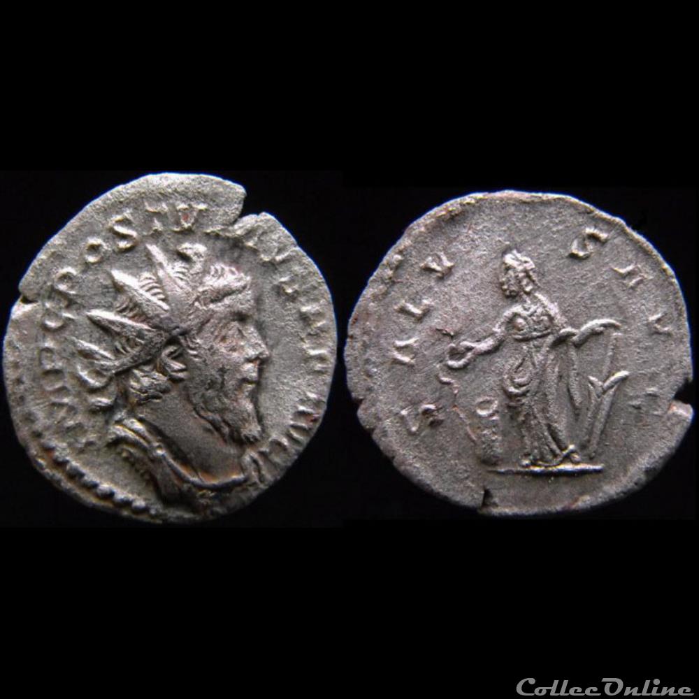 monnaies antiques romaines imperiales et republicaines postume salvs avg