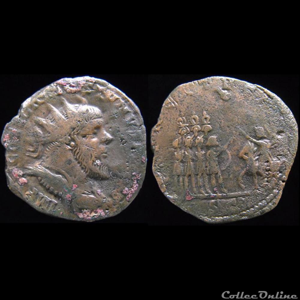 Postume - EXERCITVS AVG - SC monnaies antiques romaines imperiales et republicaines postume exercitvs avg sc