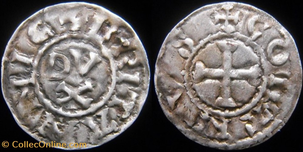 Conan IV (1158-1169) monnaies france feodales conan iv 1158 1169