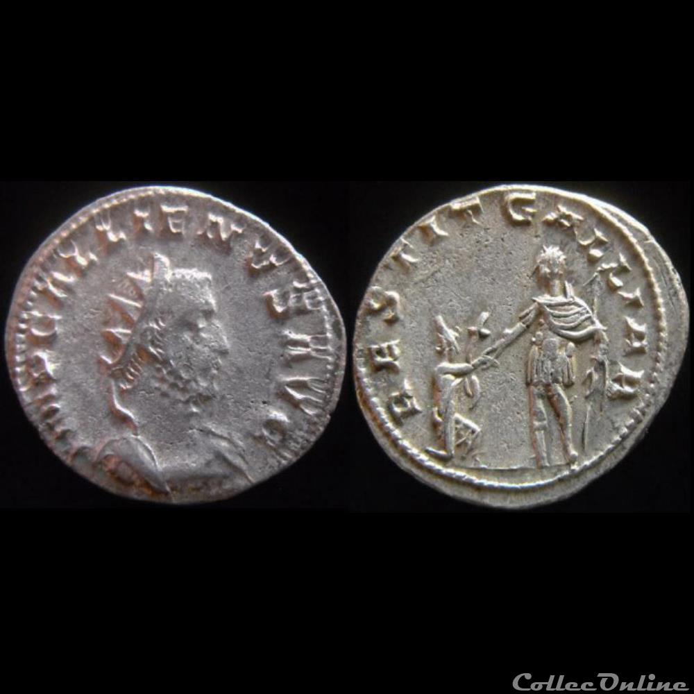 Gallien - RESTIT GALLIAR monnaie antique romaine gallien restit galliar