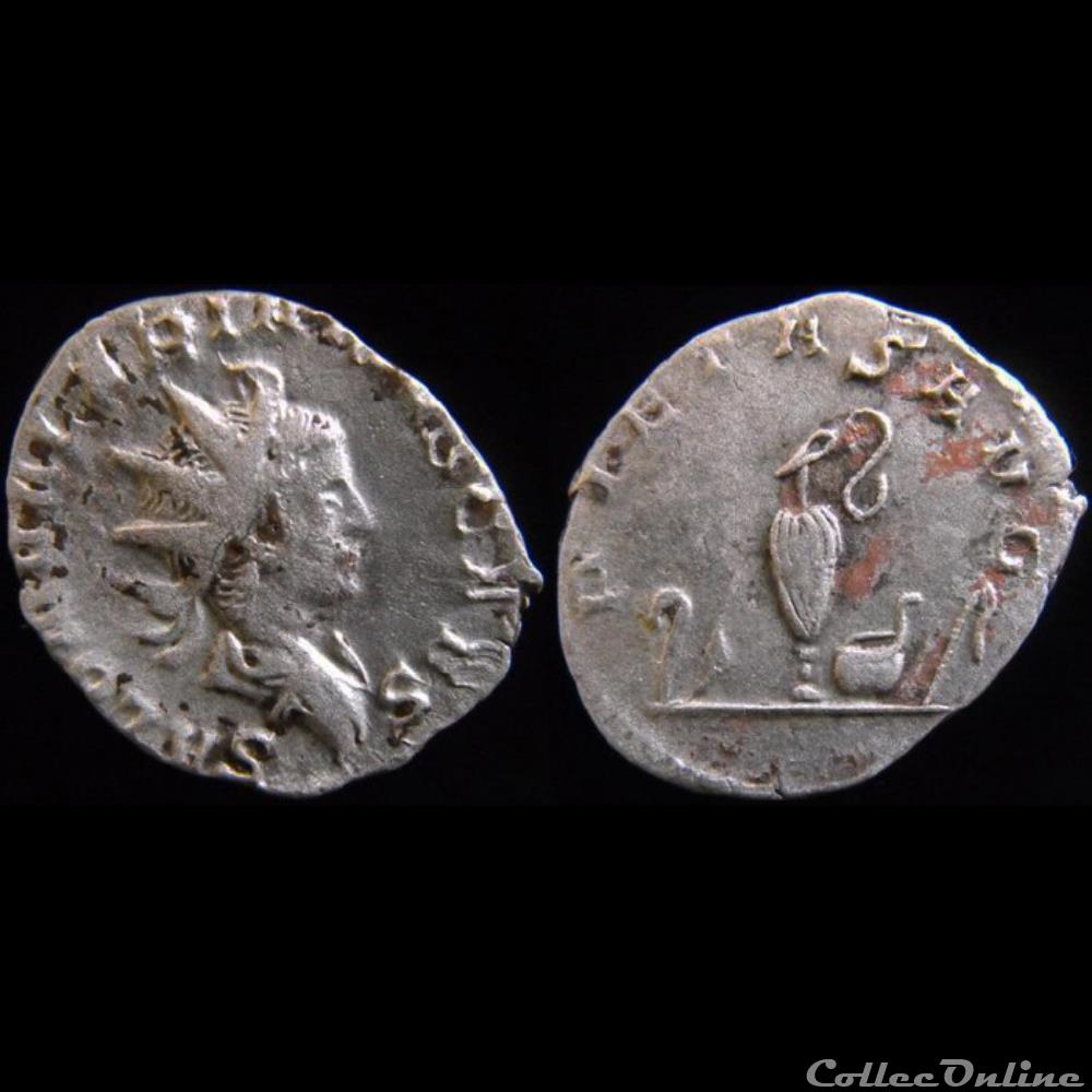 Salonin - PIETAS AVG monnaie antique romaine salonin pietas avg