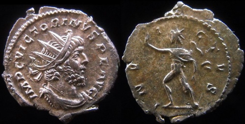 Trèves - 3e Emission - 2e Phase - (mi 270 - début 271) - INVICTVS monnaies antiques romaines imperiales et republicaines treves 3e emission 2e phase mi 270 debut 271 invictvs