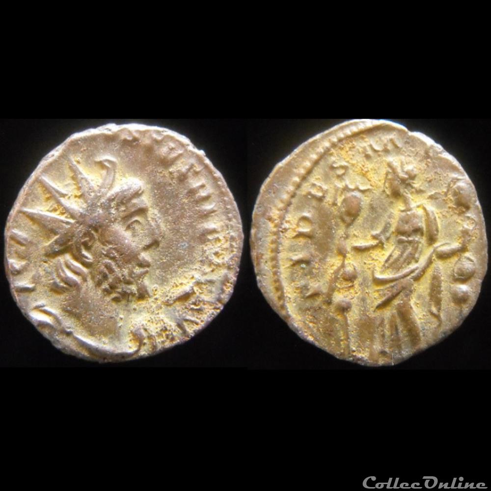 Trèves - 1er Emission - (fin 271) - FIDES MILITVM monnaie antique romaine treves 1er emission fin 271 fides militvm