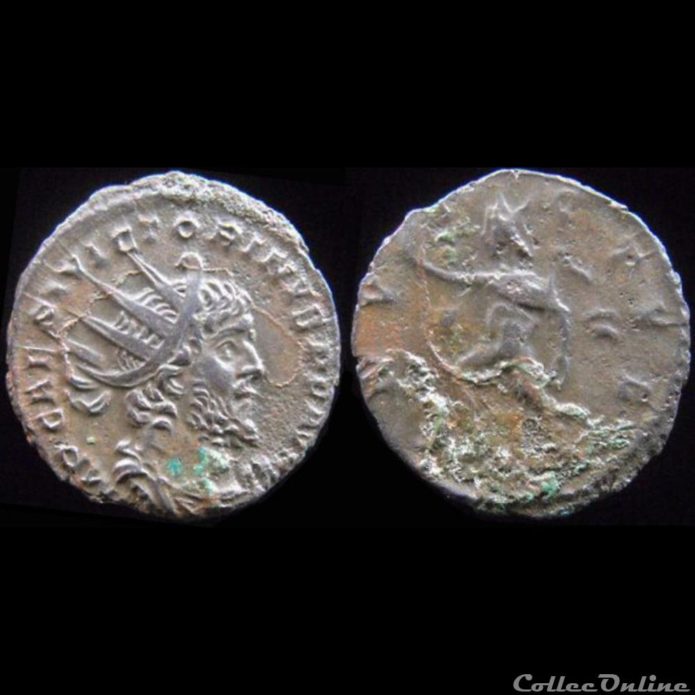 Trèves - 3e Emission - 1er Phase - (270) - INVICTVS AVG monnaie antique romaine treves 3e emission 1er phase 270 invictvs avg