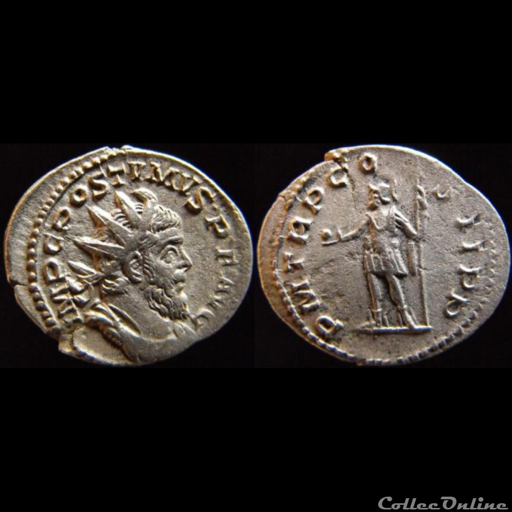 Postume - P M TR P COS II P P monnaies antiques a romaines imperiales et republicaines postume p m tr p cos ii p p