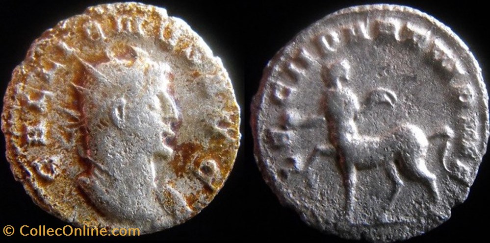 Gallien - LEG II PART VI P VI F monnaies antiques romaines imperiales et republicaines gallien leg ii part vi p vi f