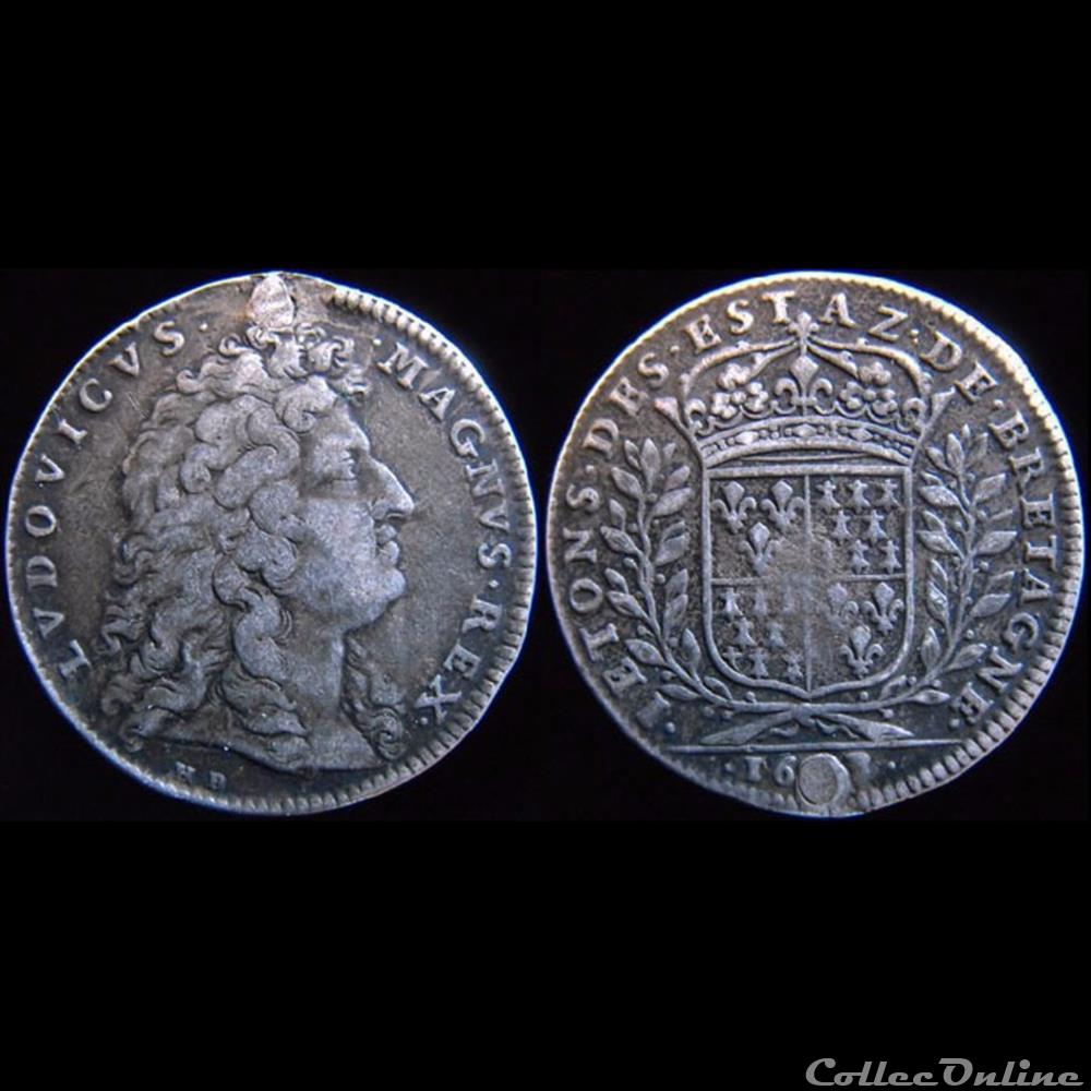 monnaie jeton mereaux france 1687 etats de saint brieuc