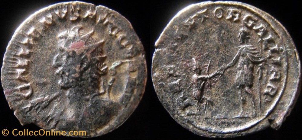 monnaies antiquite av jc ap romaines republicaines imperiales gallien restitvtor galliar