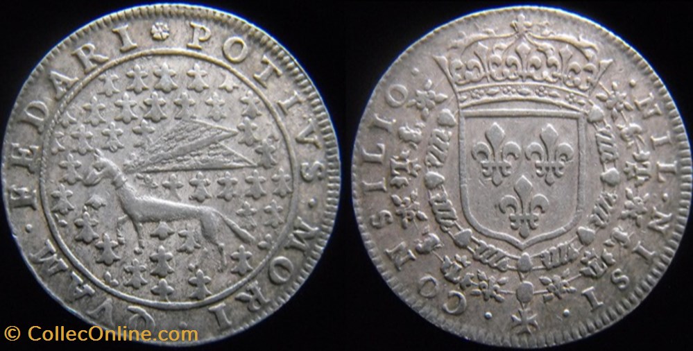 1661 - États de Nantes monnaies jetons mereaux 1661 etats de nantes