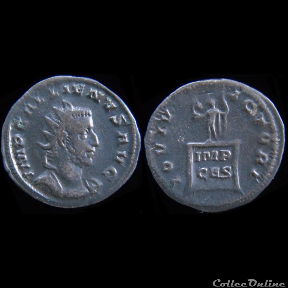 monnaie antique romaine gallien iovi victori