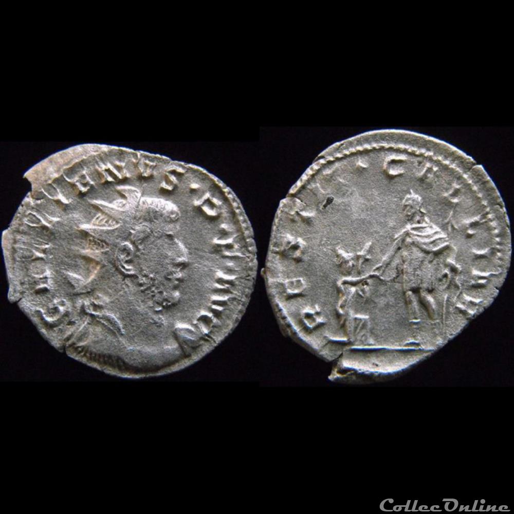 Gallien - RESTIT . GALLIAR monnaie antique romaine gallien restit galliar