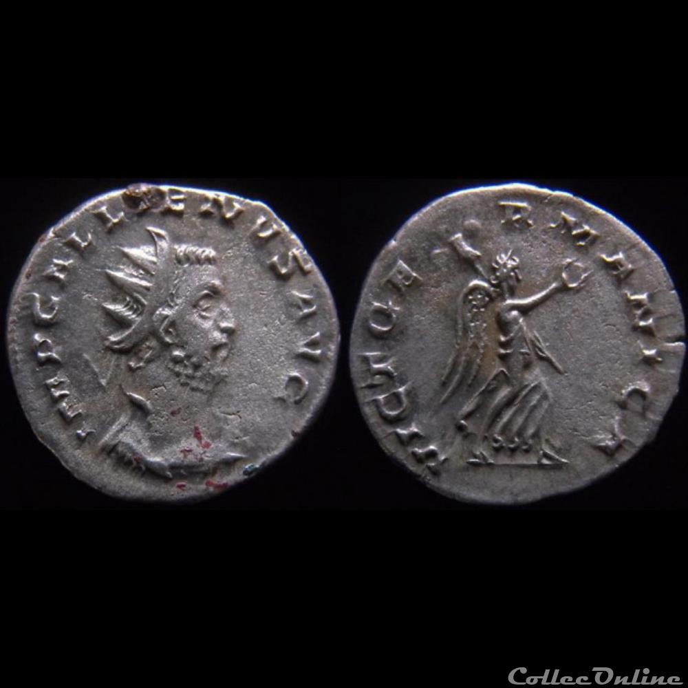 Gallien - VICT GERMANICA a monnaie antique romaine gallien vict germanica a