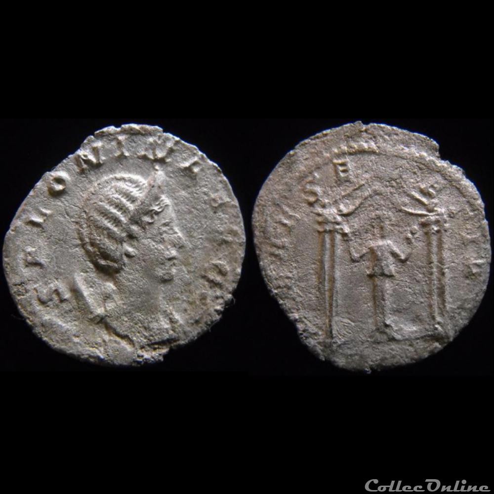Salonine - DEAE SEGETIAE monnaie antique romaine salonine deae segetiae