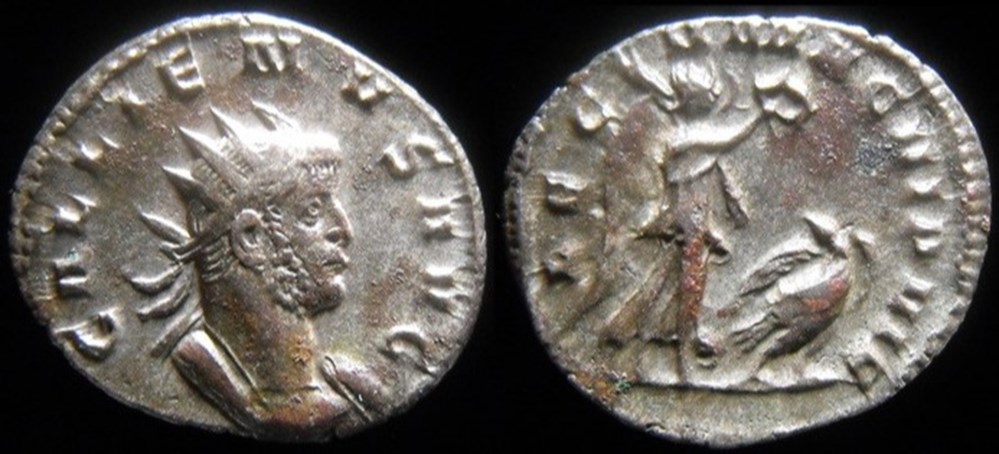 Gallien - LEG V MAC VI P VI F monnaies antiques romaines imperiales et republicaines gallien leg v mac vi p vi f