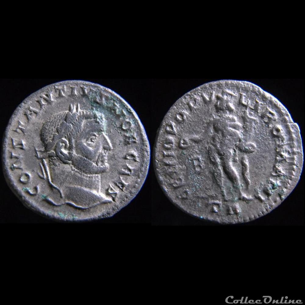 monnaie antique romaine constance ier chlore