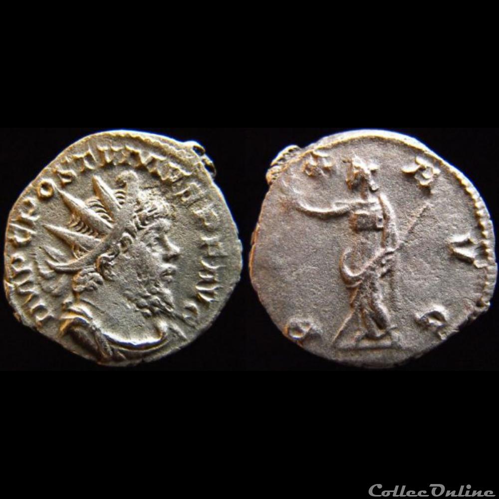 monnaies antiques romaines imperiales et republicaines postume pax avg