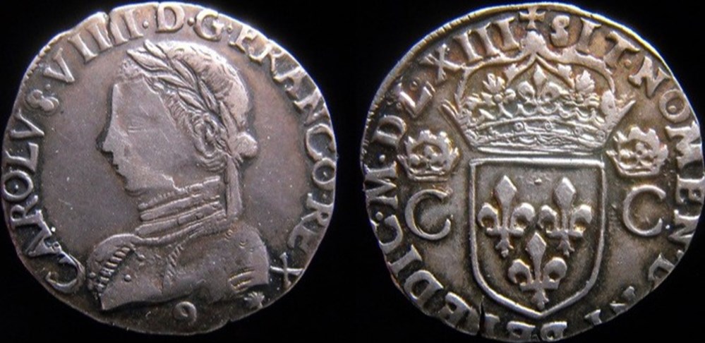 monnaies europe medievale france royales 1563 teston de charles ix atelier de rennes