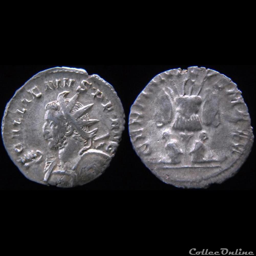 Gallien - GERMANICVS MAX V monnaie antique romaine gallien germanicvs max v