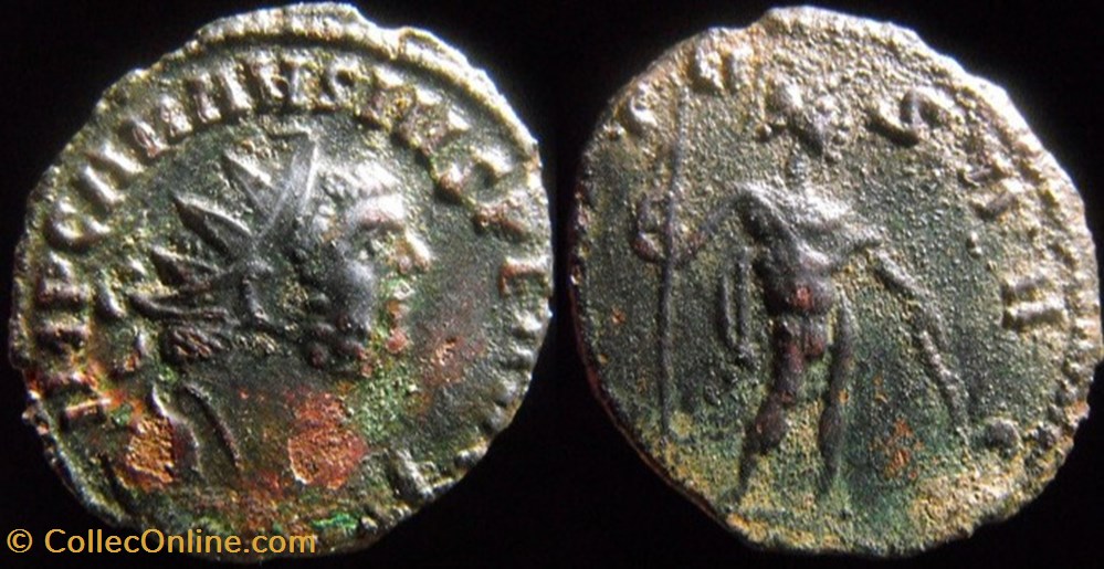 Carausius - VIRTVS AVG monnaies antiques romaines imperiales et republicaines carausius virtvs avg