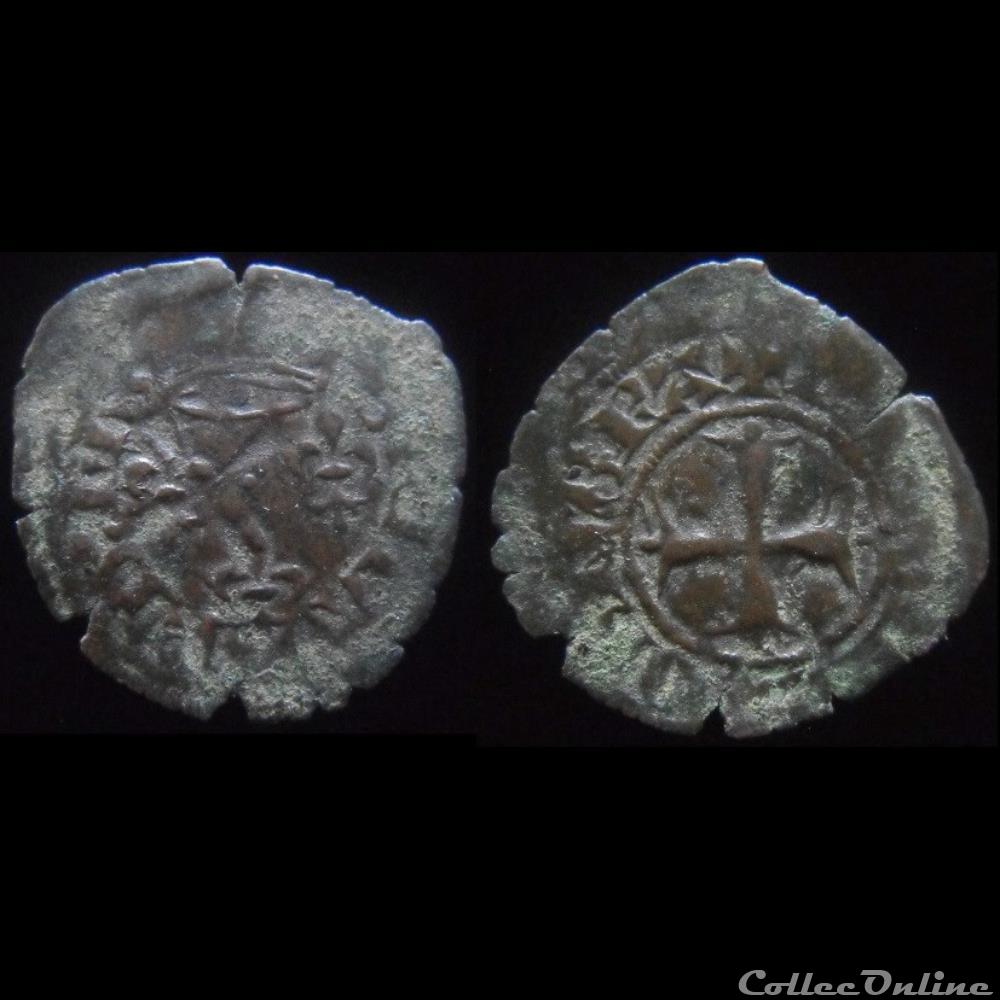 Charles de Blois (1319-1364) monnaie france feodale charles de blois 1319 1364