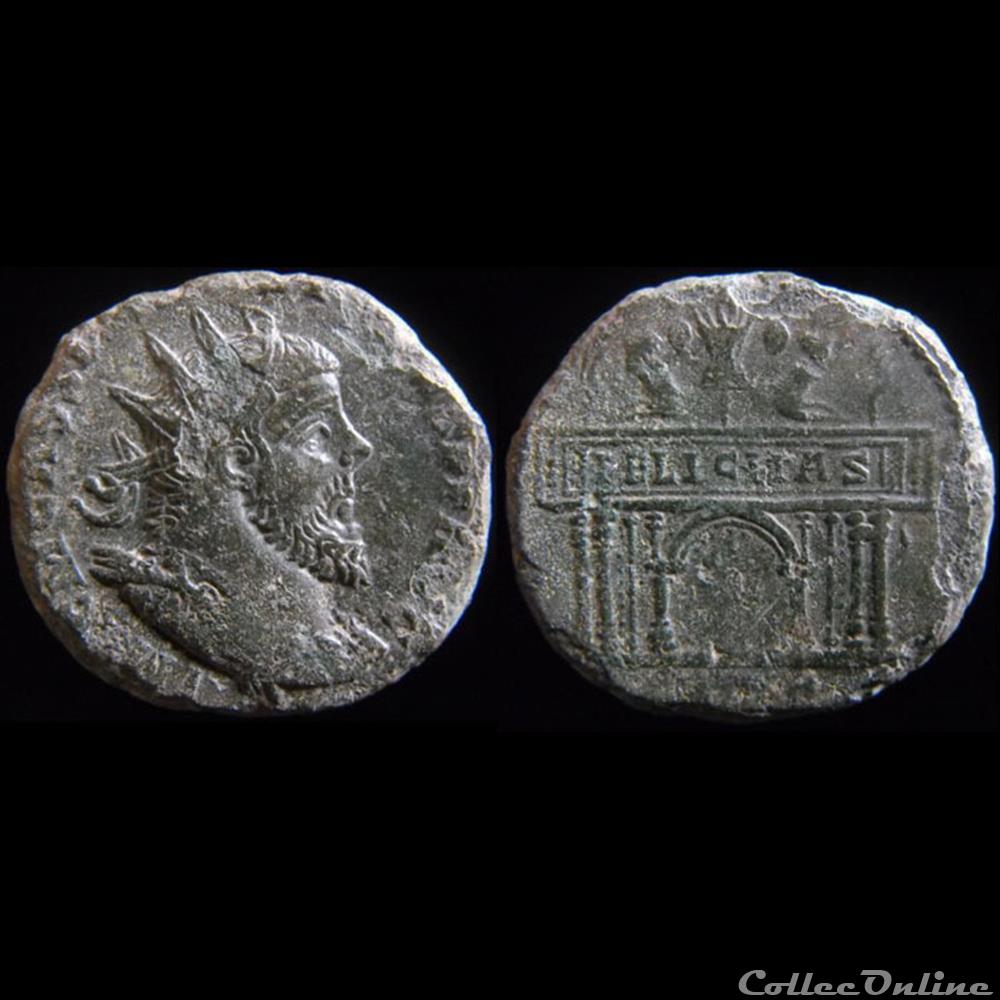 Postume - FELICITAS AVG monnaies antiques romaines imperiales et republicaines postume felicitas avg