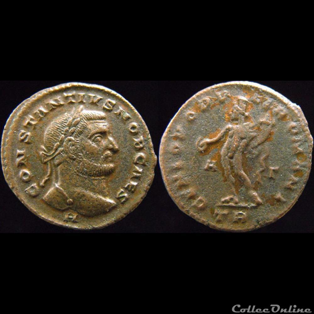 monnaie antique romaine constance ier chlore