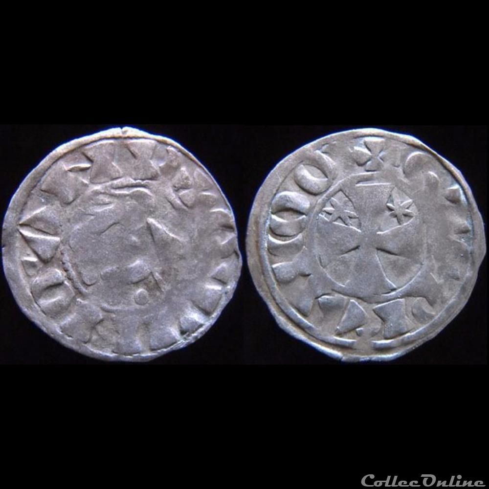 Anonyme du Comté de Penthièvre - Monnayage au nom d'Etienne monnaie france feodale anonyme du comte de penthievre monnayage au nom etienne