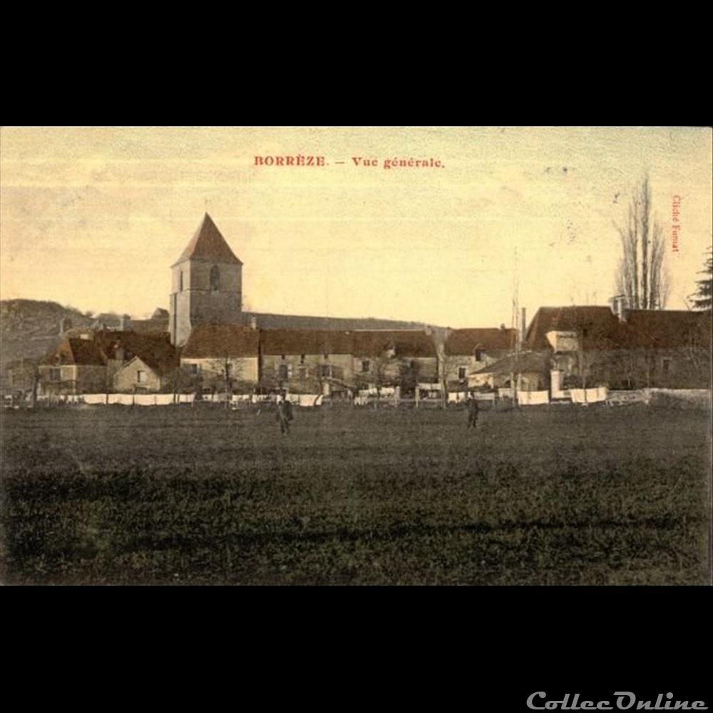 Borrèze - Vue générale carte postale france aquitaine borreze vue generale