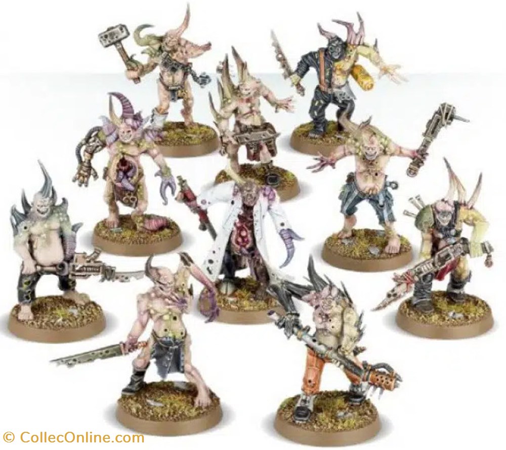 Death Guard Poxwalkers figurines death guard poxwalkers