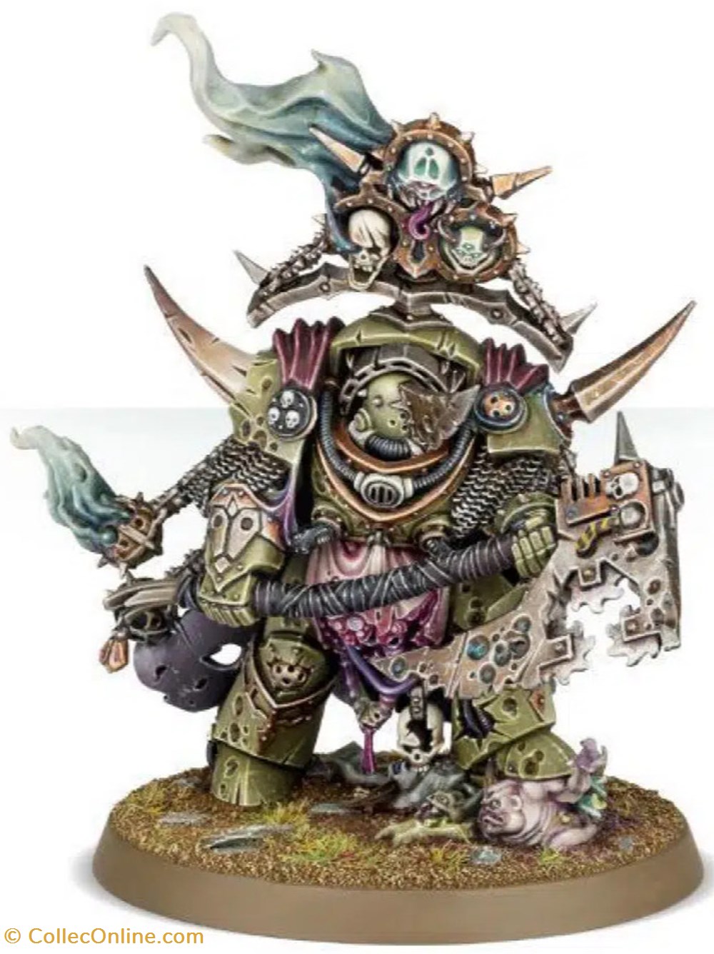 Death Guard Lord of Contagion figurines death guard lord of contagion