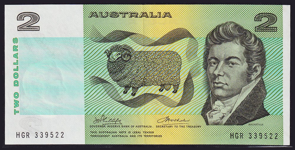AUS-43a_2D_HGR 339522_R billets oceanie australie aus 43a 2d hgr 339522 r