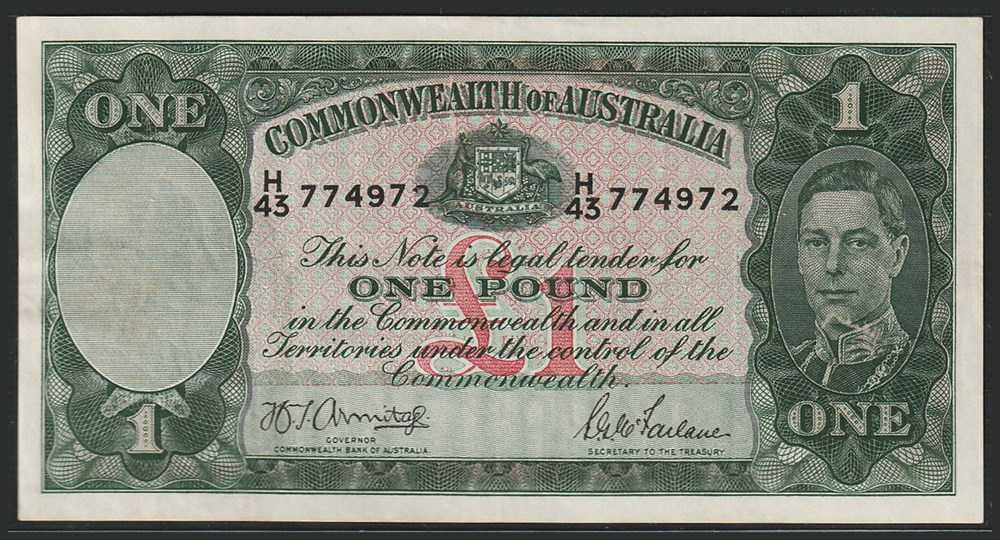 AUS-26b_1P_H43 774972_R billets oceanie australie aus 26b 1p h43 774972 r