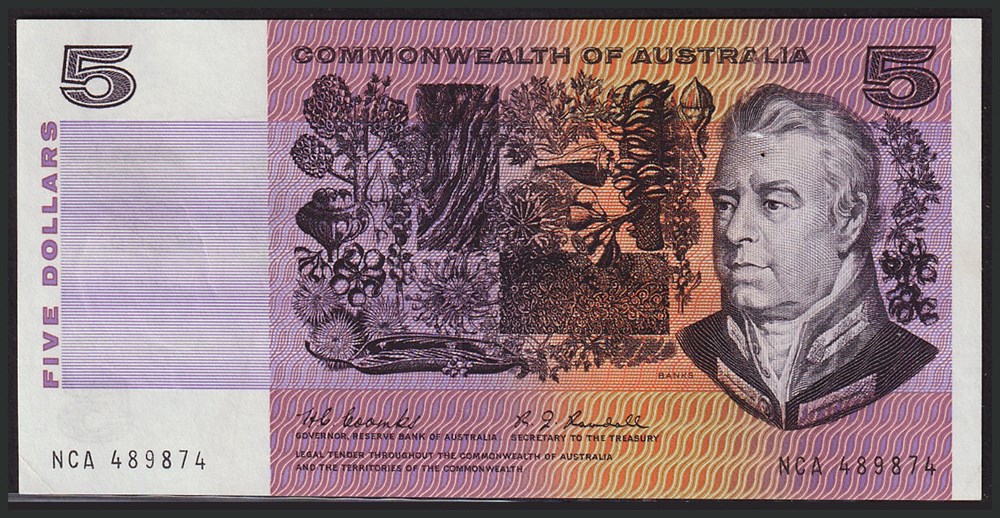 billets oceanie australie aus 39a 5d nca 489974 r