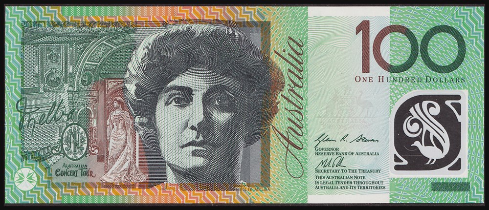 AUS-61e_100D_GJ14102513_R billets oceanie australie aus 61e 100d gj14102513 r