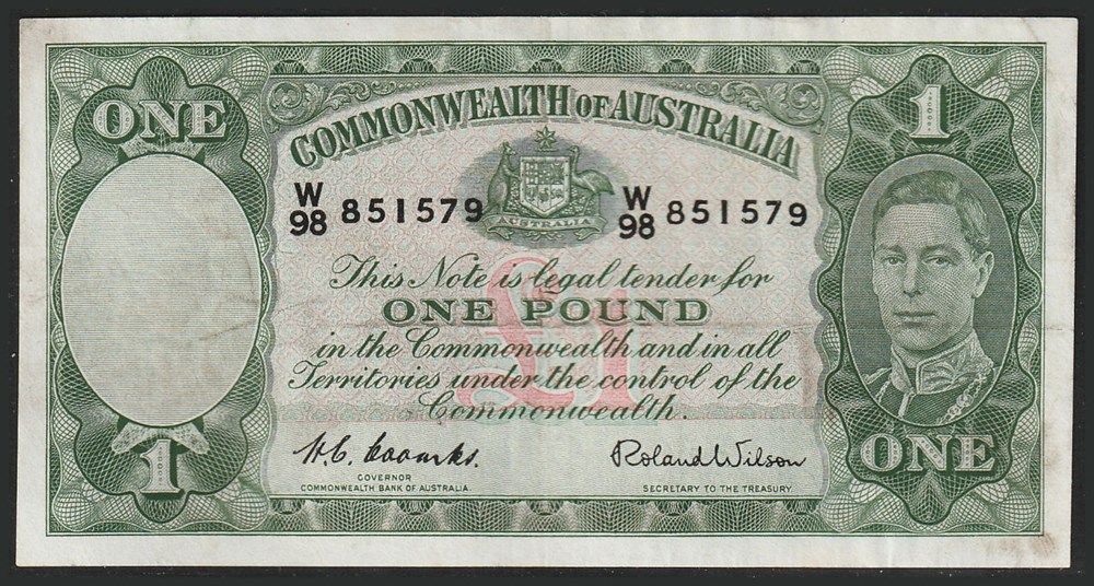 AUS-26d_1P_W98 851579_R billets oceanie australie aus 26d 1p w98 851579 r