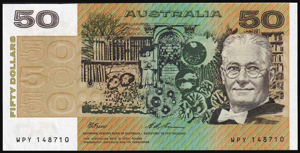 billets oceanie australie aus 47i 50d wpy 148710 r