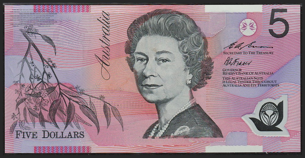 AUS-51a1_5D_DF 95727480_R billets oceanie australie aus 51a1 5d df 95727480 r