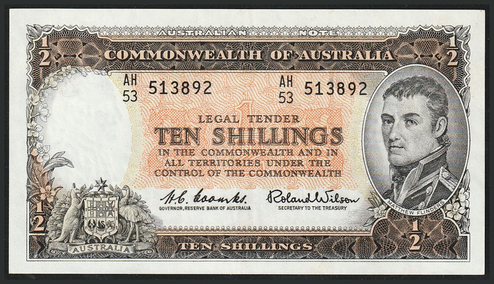 AUS-33_10S_AH53 513892_R billets oceanie australie aus 33 10s ah53 513892 r