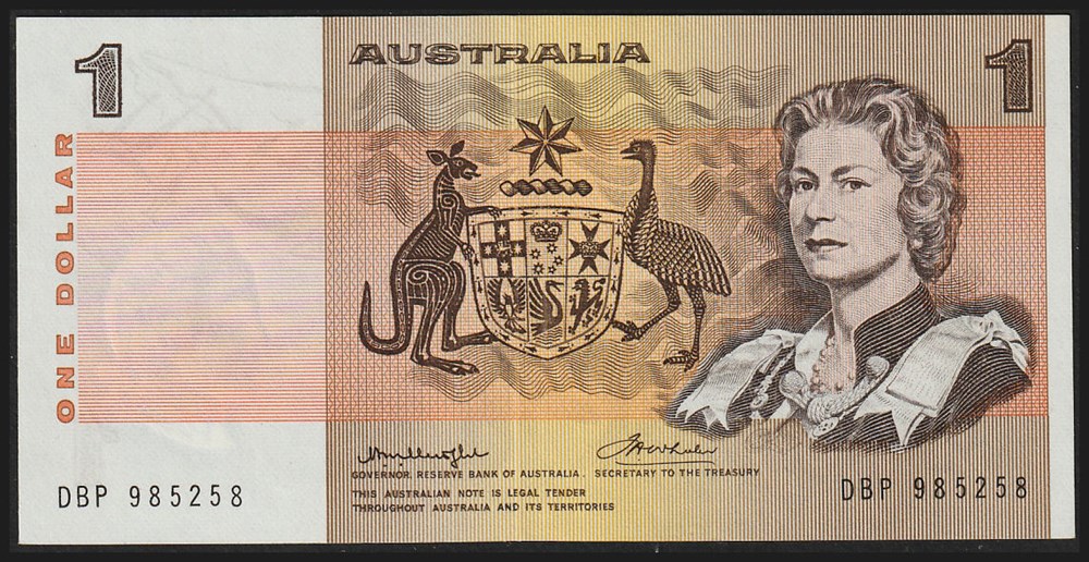 AUS-42b2_1D_DBP 985258_R billets oceanie australie aus 42b2 1d dbp 985258 r