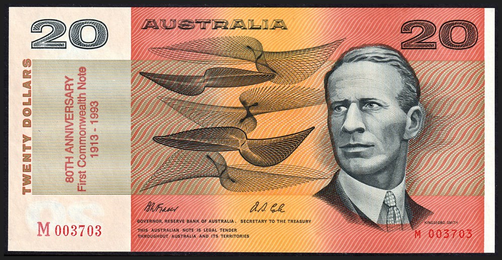 AUS-46hR_20D_M003703_R billets oceanie australie aus 46hr 20d m003703 r