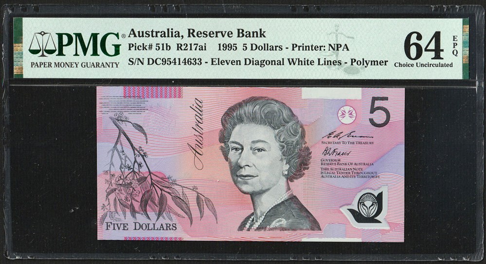 billets oceanie australie aus 51b 5d dc95414633 pmg64 r