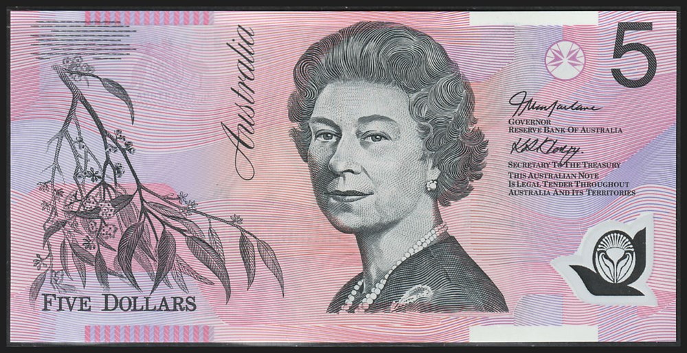 AUS-57a_5D_BA 02019174_R billets oceanie australie aus 57a 5d ba 02019174 r
