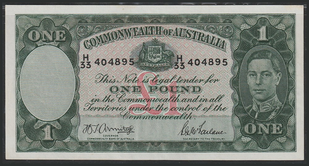 AUS-26b_1P_H33 480495_R billets oceanie australie aus 26b 1p h33 480495 r