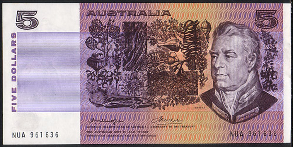 billets oceanie australie aus 44b1 5d 1976 nua 961636 r